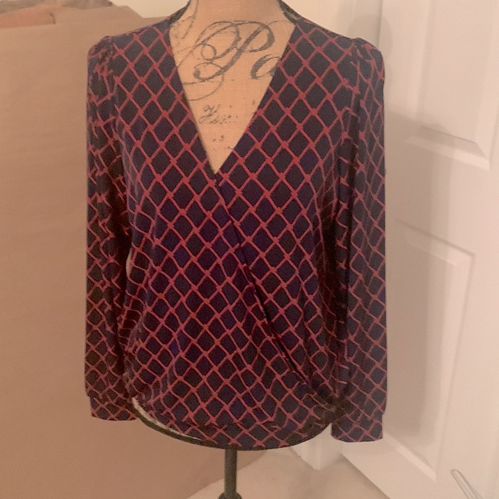 Women’s Sexy Long Sleeve Navy with Red design